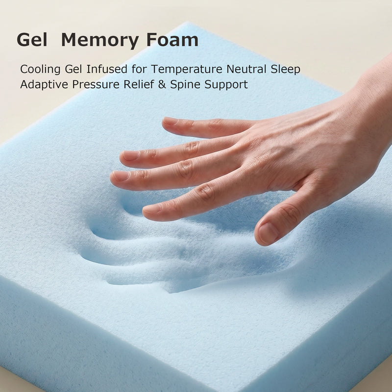 Cooling Gel Memory Foam Top Layer